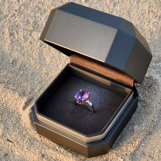 Sevgi Jewels AMETHYST Sterling Silver Ring Dubai. UAE